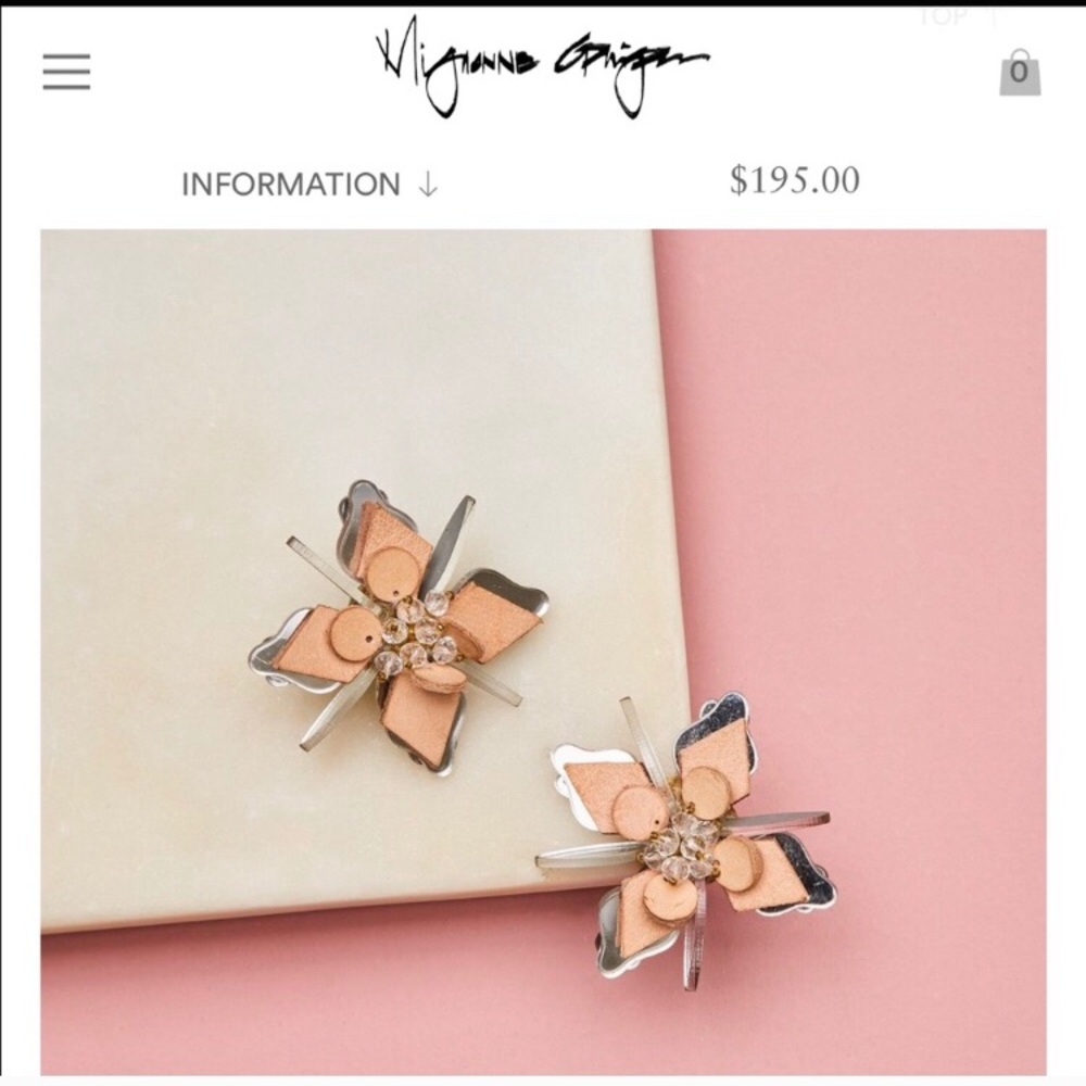 Brand New Mignonne Gavigan Ava Earrings